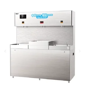 Large Flow 4500W Stainless Steel Electric Freestanding Bottom Water Dispenser Hot Cold Water Corrosion resistant Outdoor