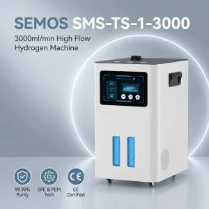 Large Flow Hydrogen Inhalation Machine 3000ml min SPE PEM Tech 99.99% High Purity for Household Hotel Use CE Certified