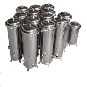 Large Flow Stainless Steel Cartridge Water Filter Machine