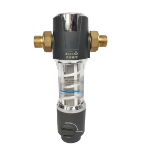 Large Flow Water Purifier Household Pre filter Stainless Steel Strainer Backwash Water Filter