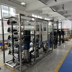 Large Industrial RO Membrane Water Filter System with PLC Control and SUS304 Material