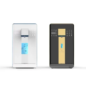 Large-Screen Tankless Hydrogen Water Generator Reverse Osmosis Water Purifier Pipeline Cold and Hot Water Dispenser