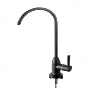 Lead Free Stainless Steel 304 Reverse Osmosis Filter Drinking Purifier Ro Water Faucet Met Black