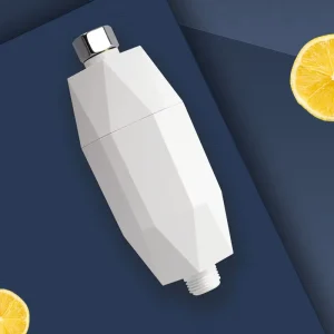 Lemon Scent Spa Grade Plastic Shower Purifier Water Filter System Household Bathroom Shower Filter with Premium Aroma
