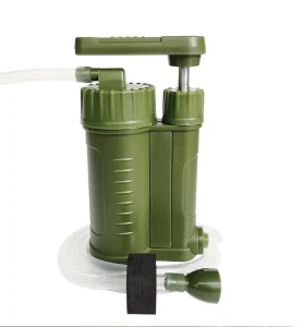 Lightweight Portable Hiking Camping Outdoor Emergency Water Filter Purifier for Drinking Water