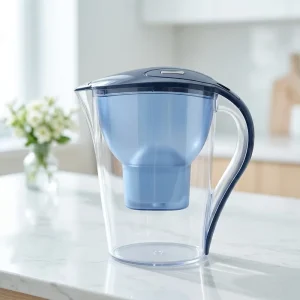 Limescale Reduction Filter Jug Water Purifier Pitcher Food Safe BPA Free Chlorine Heavy Metal Removal Water Filter
