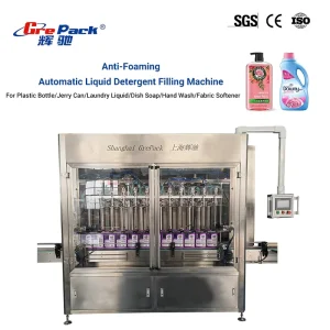 Liquid Detergent Viscous Liquid Filling and Bottling Machine for Household Chemicals