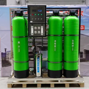 Liters Per Hour Commercial Reverse Osmosis Water Treatment Machinery Steel Pressure Vessel UPVC 1 Year Drink Water