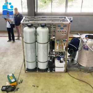 Livestock Drinking Irrigation Pathogen Free 1TPH Agricultural RO Water System