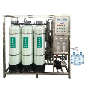 Livestock Farm Rain Water Softener Water Filter Systems 1000LPH FRP Tank CE ISO Certified Automatic RO Purifier
