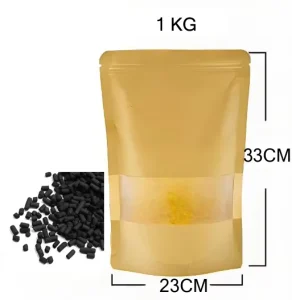 Low Dust GAC Charcoal Cylindrical Activated Carbon for 3D Printers Filter Refill 1kg Bag