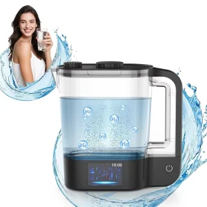 Low Frequency Hydrogen Water Generator 2L Double Electrolyzer Home Use Pitcher