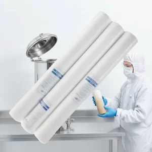 Low Impurity PP Melt Blown Filter Cartridge for Mineral Water Production Filtration