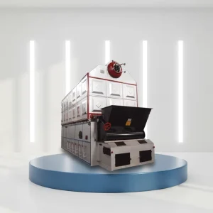 Low-NOx Gas-Fueled Stainless Steel Vacuum Boiler with Condensing Water-Tube Hot Water System