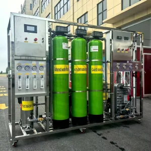 Low Operating Cost 4040 Double 250lph Reverse Osmosis Water Purifier EDI System Ultrapure Water Treatment Machinery