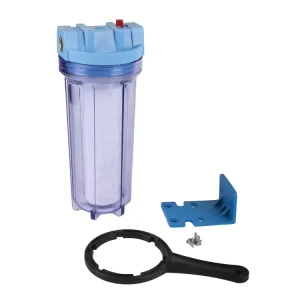 Low Priced Manual 1 2″ 3 4″ 125 PSL Portable Water Filter Purifier for Home Use Big Blue Water Filter Housing Systems for