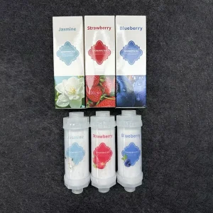 Luxury New Design Multi Flavored Vitamin C Shower Filter Universal Filtered Plastic Shower Head for Household Bathroom Use