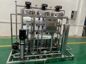 Lvjian Two stage Reverse Osmosis Pure Water Equipment Processes 5 100 Tons Stainless Steel 316L 220V 380V 5+ Year Warranty