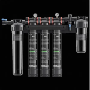 MA1-A4-PT 20-Inch Water Filter Manual Under-Sink Water Purifier 10-Inch Post-Filter Cartridge Household Outdoor Car RV
