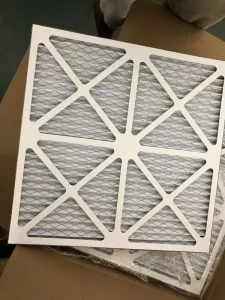 MERV 8 11 13 Pleated Synthetic Fiber Mesh Filter G4 Primary Air Filter