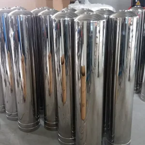 MG817-1665 Vertical Stainless Steel Filter with Quartz Sand and Manganese Sand for Wastewater Treatment