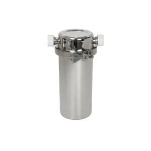 Manual 304 Stainless Steel Front Water Filter Prefilter for Outdoor Household RV and Car Use