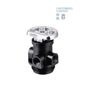 Manual Control Valve for Water Softener Backwash Valve for Industrial Water Treatment Equipment for Household & Commercial