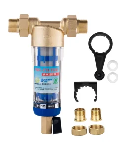 Manual Front Water Pre-Filter for Household Outdoor RV and Car Use