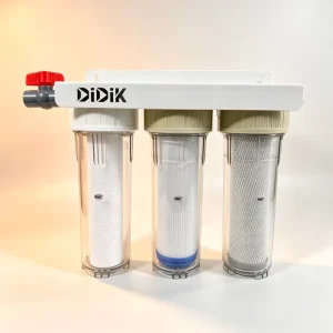 Manual High Flow Chlorine Removal Whole House Pre-Filtration System White Water Filter