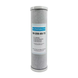 Manual Hotel and Household Pre-Filter Water Filter Cartridge with Activated Carbon Block