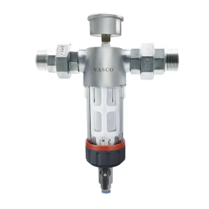 Manual Household Stainless Steel Loose Fitting Prefilter with Gauge Manual Powered Product
