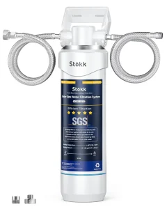 Manual Household Under Sink Water Filter System Activated Carbon Removes Lead Chlorine Bad Taste Odor Easy Kitchen Faucet