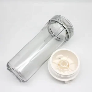 Manual Plastic Tap Water Prefilter 1 5 Micron Filter Bottle with 500L Hour Capacity for Household & Outdoor Use