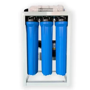 Manual Portable Water Filtration and Purification System with Self-Cleaning RO Prefilter for Residential and Commercial Use