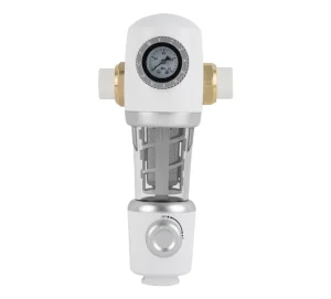 Manual-Powered Household Whole-House Pre-Filter Water Filtration System with Clear Housing CE Certified