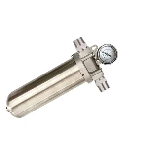 Manual SUS304 SUS316L Whole House Water Supply Filter Rust Sediment Barrier Front Filter