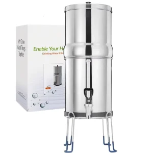 Manual Stainless Steel Gravity-Fed Water Filter System Household Outdoor RV Water Filtration System
