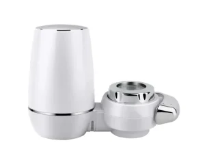 Manual Tap Water Purifier Clear Housing for Household Hotel Use 3 Stage Filtration Portable Countertop Model 50 GPD Flow Rate
