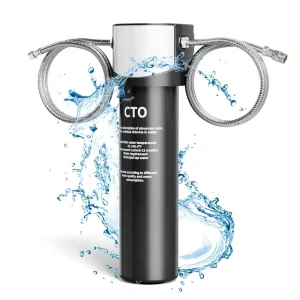 Manual Under-Sink Water Purifier Filter with Anti-Burst Pre-Filter for RO Systems
