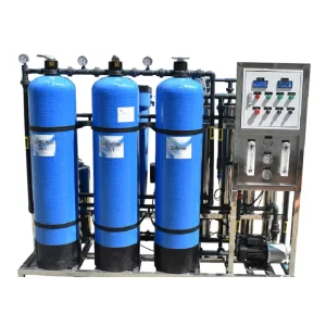 Manual Valves1000 LPH Reverse Osmosis RO Water Treatment Plant Water Purification System 1000LPH Industrial RO