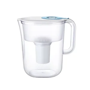 Manual Water Filter Pitcher with Activated Carbon 4L Household Use