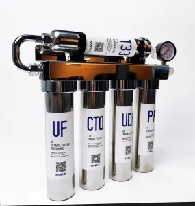 Manual Whole House Stainless Steel UF Water Filter 5 Stage Ultrafiltration Water Purification System for Soft Water Treatment