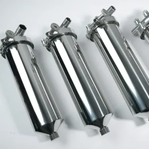 Manufacturer 10 Inch 8 T/H 40 Micron Spin-Down Stainless Steel 304 Manual Sediment Filter for Household Tap Water