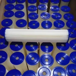 Manufacturer 10 Inch Polyester Pleated Sediment Water Filter Cartridge 20 50 Micron for Whole House Water Treatment System