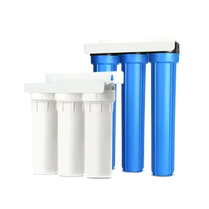 Manufacturer 20 Inch Big Blue Water Filter Housing Water Purifier Three Stage Home 3 Stages Water Filter for Sediment Filter