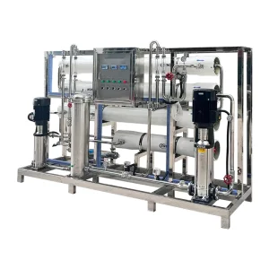 Manufacturer 3T/H Two-Stage Reverse Osmosis Water Purification Plant