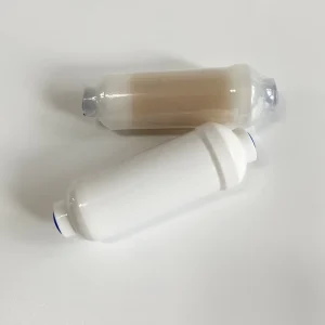 Manufacturer 6 Inch Inline Sediment Water Filter Carbon Odor Filter Cartridge for RO Purification