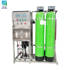 Manufacturer Commercial Whole House Filtration System 500L/Hour Reverse Osmosis PLC Pump for Membrane 2 Filter FRP