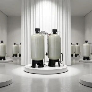 Manufacturer Fiberglass Pressure Tank Softened Water Tank Fiberglass Steel Treatment System Container