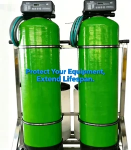 Manufacturer Fiberglass Tank Automatic Water Softener Dual Cylinder System for Industrial Boiler Anti Limescale